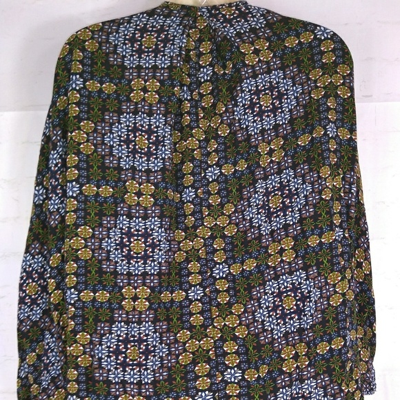 UMGEE Sz S/M Boho Flora Crochet Kimono Dolman Trim - Picture 6 of 6